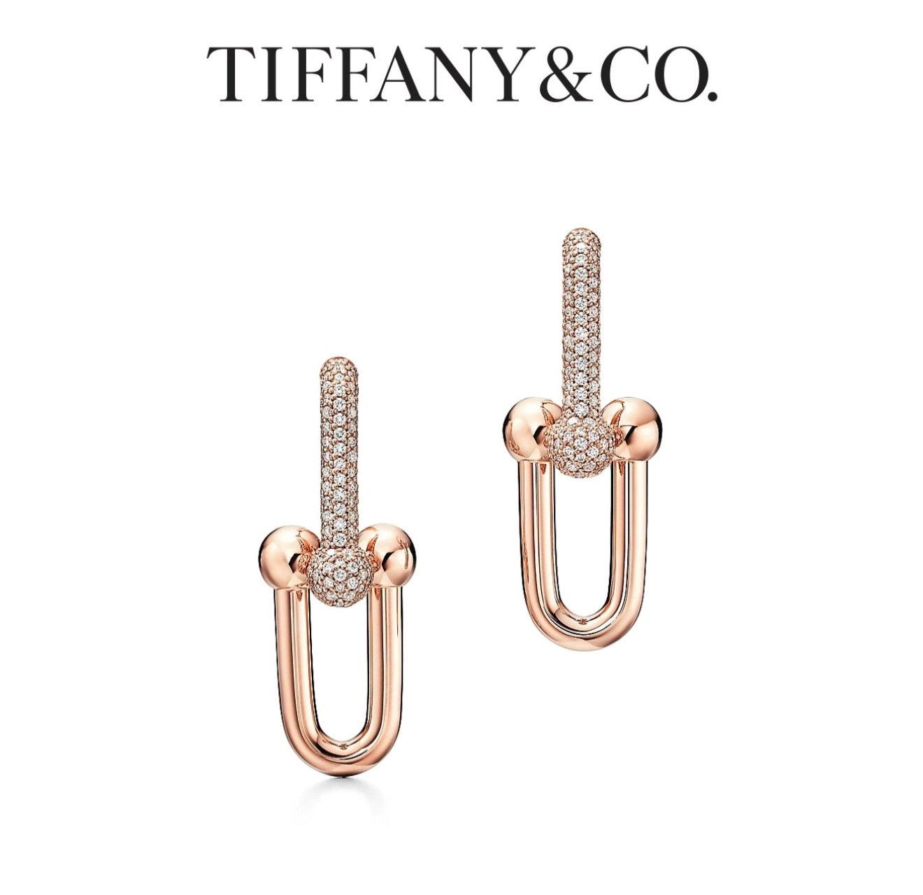 Tiffany 925 Sterling Silver Earrings