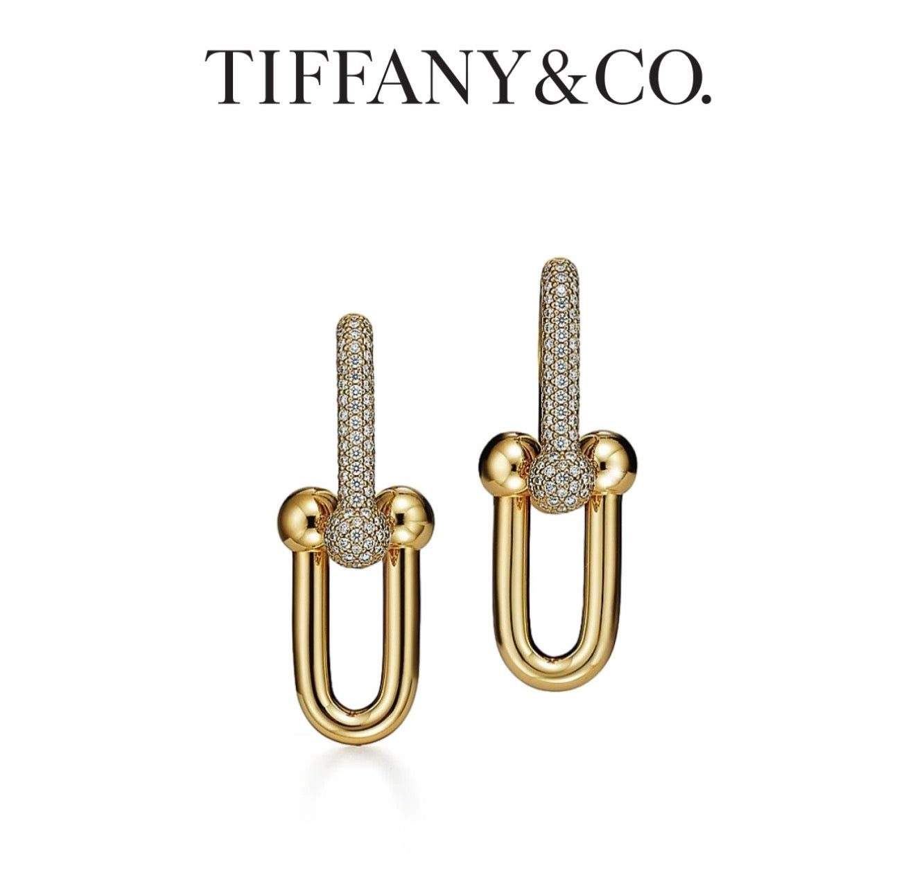 Tiffany 925 Sterling Silver Earrings