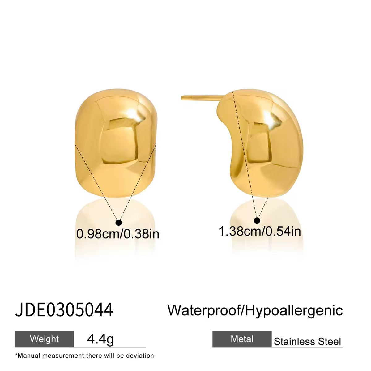 Minimal Drop Earrings
