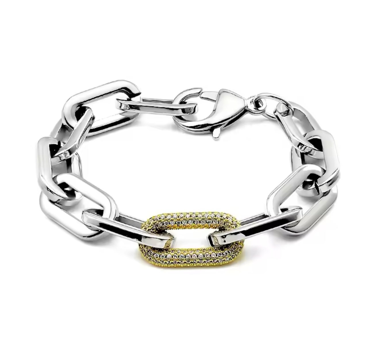 Cuban Chain Chunky Bracelet