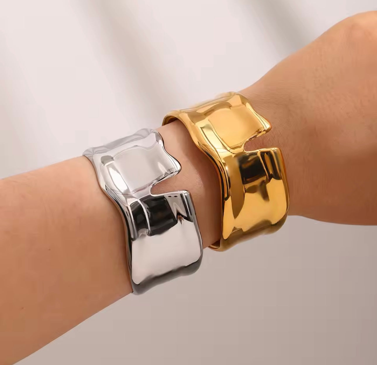 Cutout Cuff Bangle