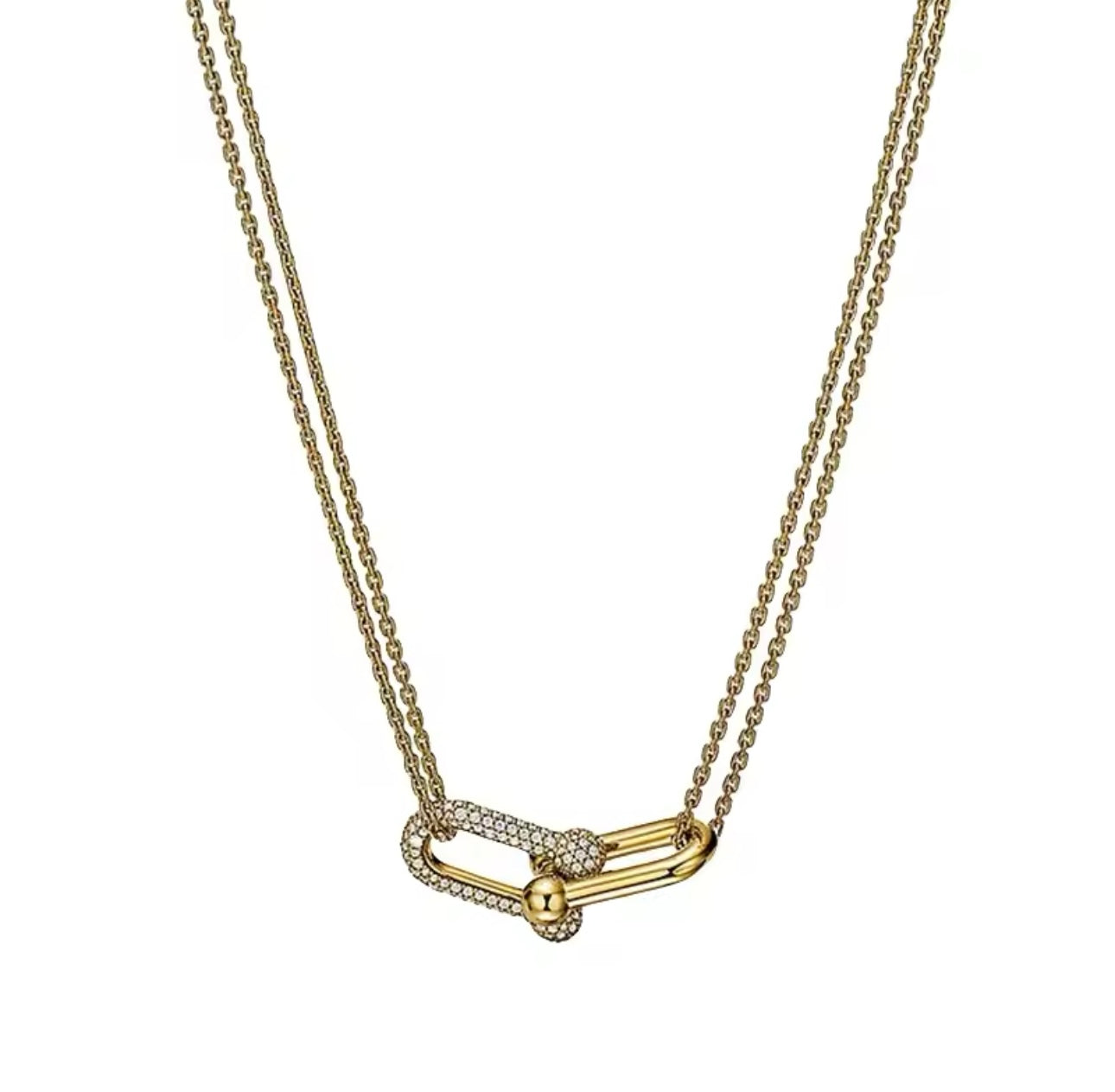 Bow Motif Necklace