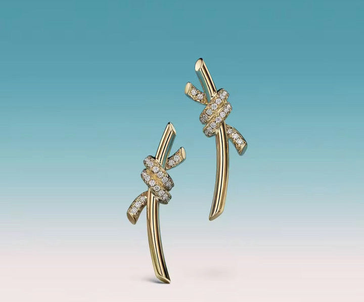 Tiffany Knot Earrings
