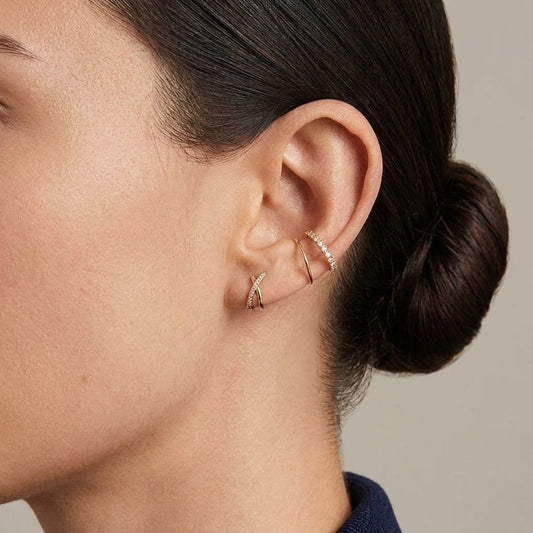 Crossover Earrings