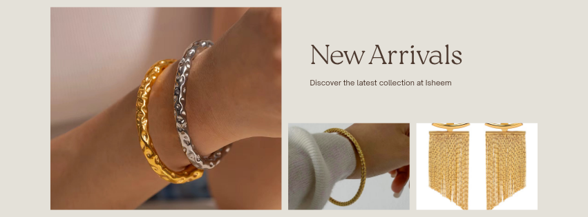 Isheem New Arrivals collection banner