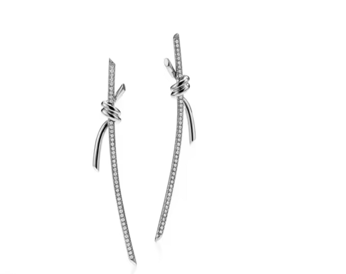 Tiffany Knot Earrings