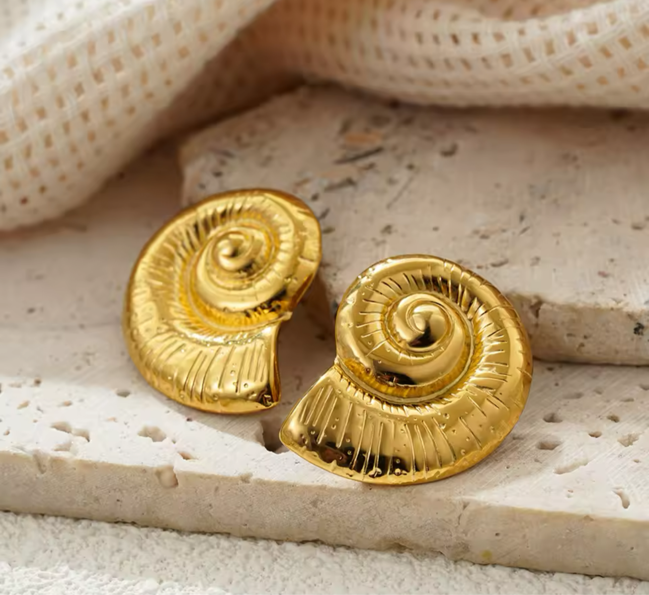 Snail Earrings