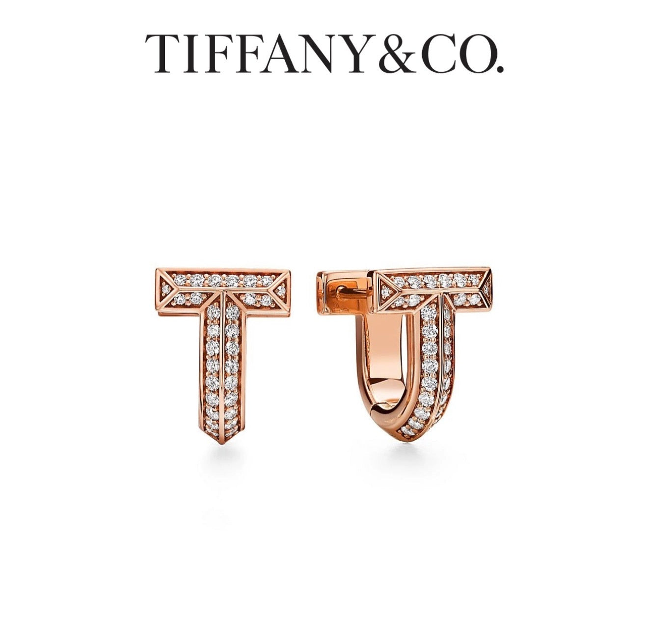 Tiffany 925 Sterling Silver Earrings