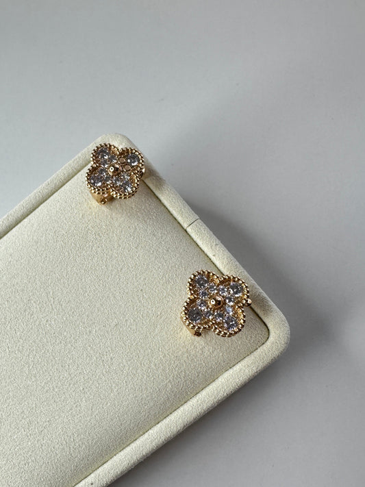VCA CLOVER MEDIUM 1 MOTIFS Earrings