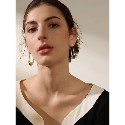 Nina Hoop Earrings