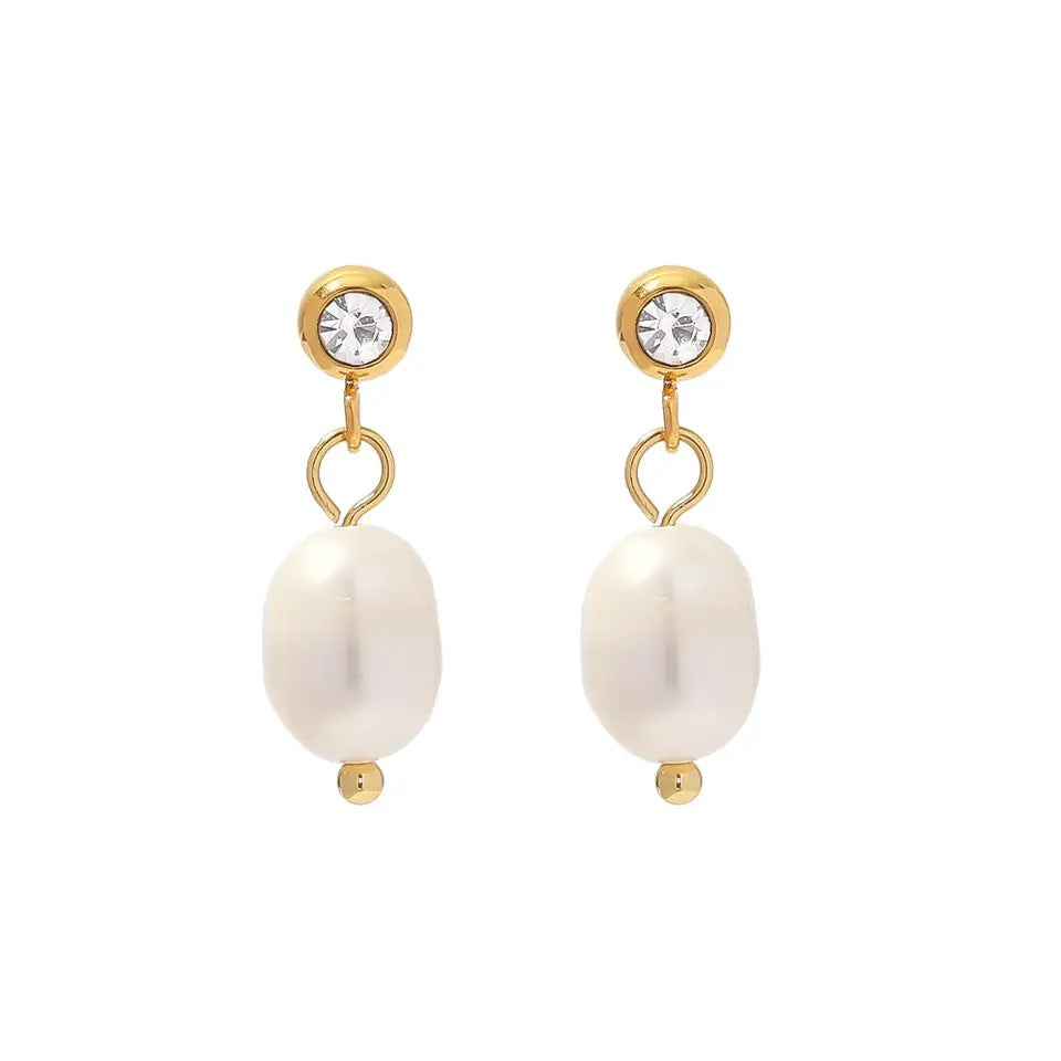 Ena Pearl Earrings