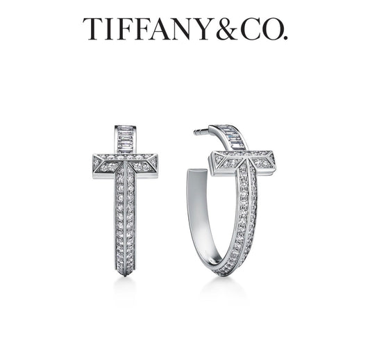 Tiffany 925 Sterling Silver Earrings