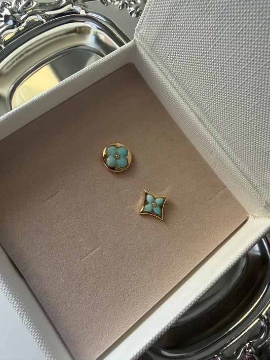 Louis V Stud Earrings