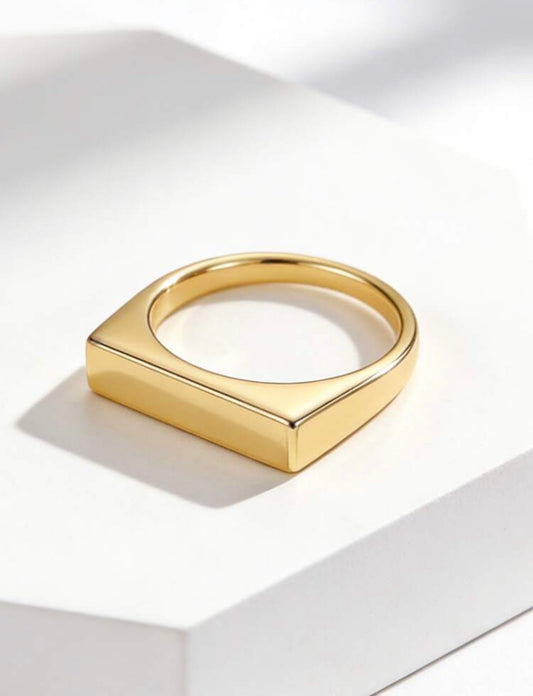 Bar Ring – Gold