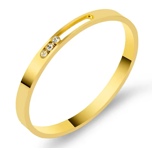 Messika Sliding Crystal Bangle