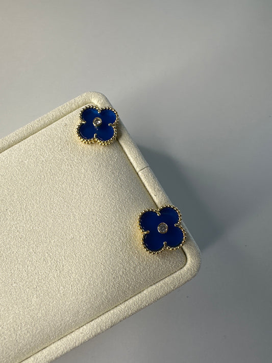 VCA CLOVER MEDIUM 1 MOTIFS EARRINGS