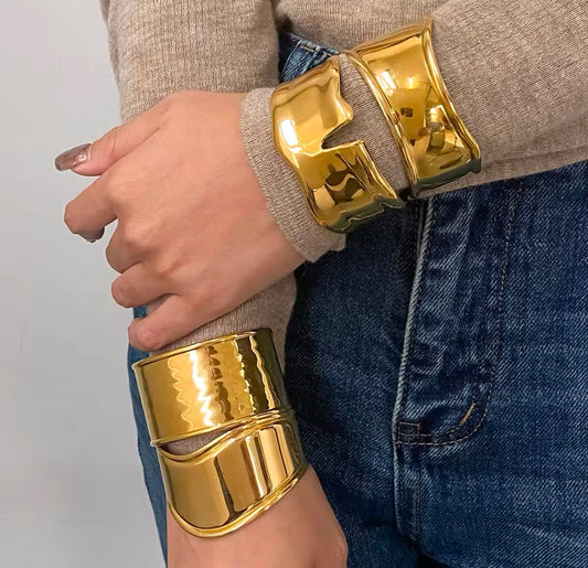 Cutout Cuff Bangle