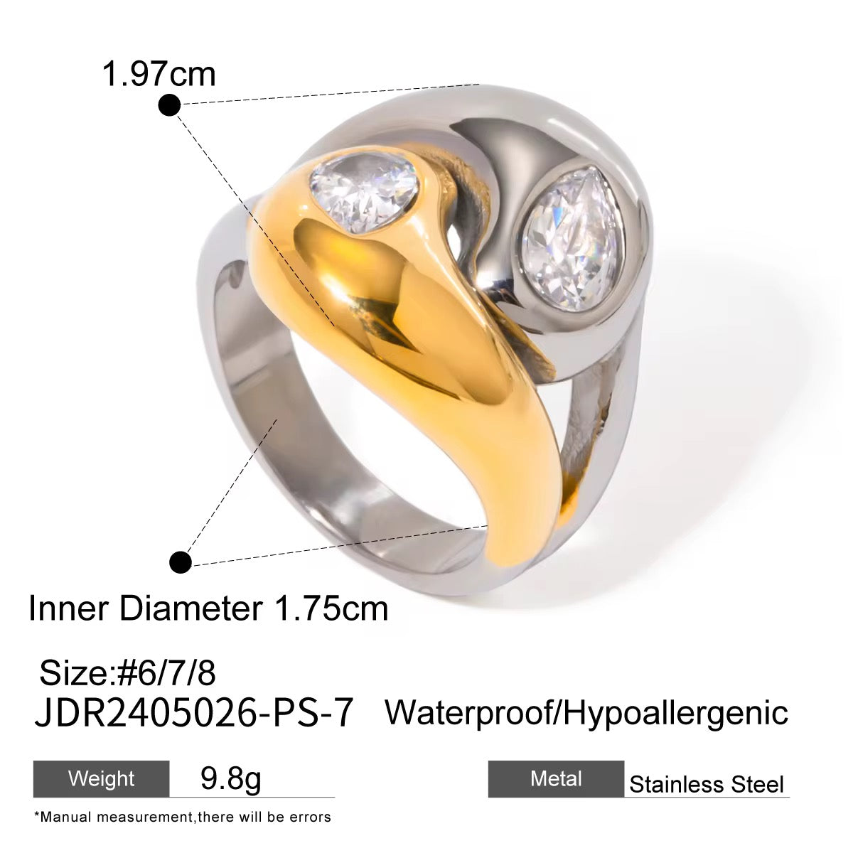 Luna Twist Ring