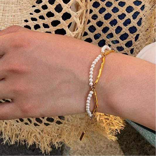 PEARL LAYER BRACELET