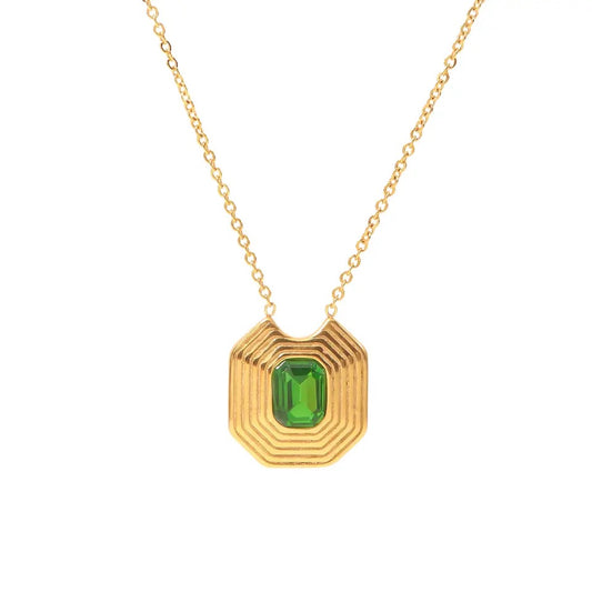 Iza Emerald Necklace