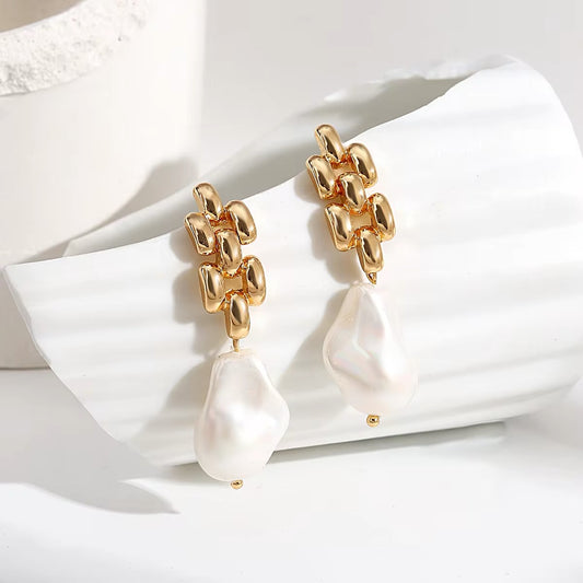 Pearl Drop  Earrings