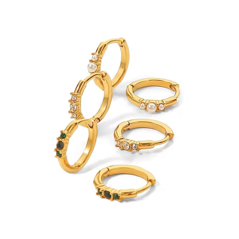 Quinta Hoop Earrings