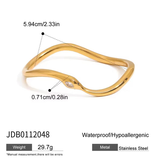 Asymmetric Drop Bracelet