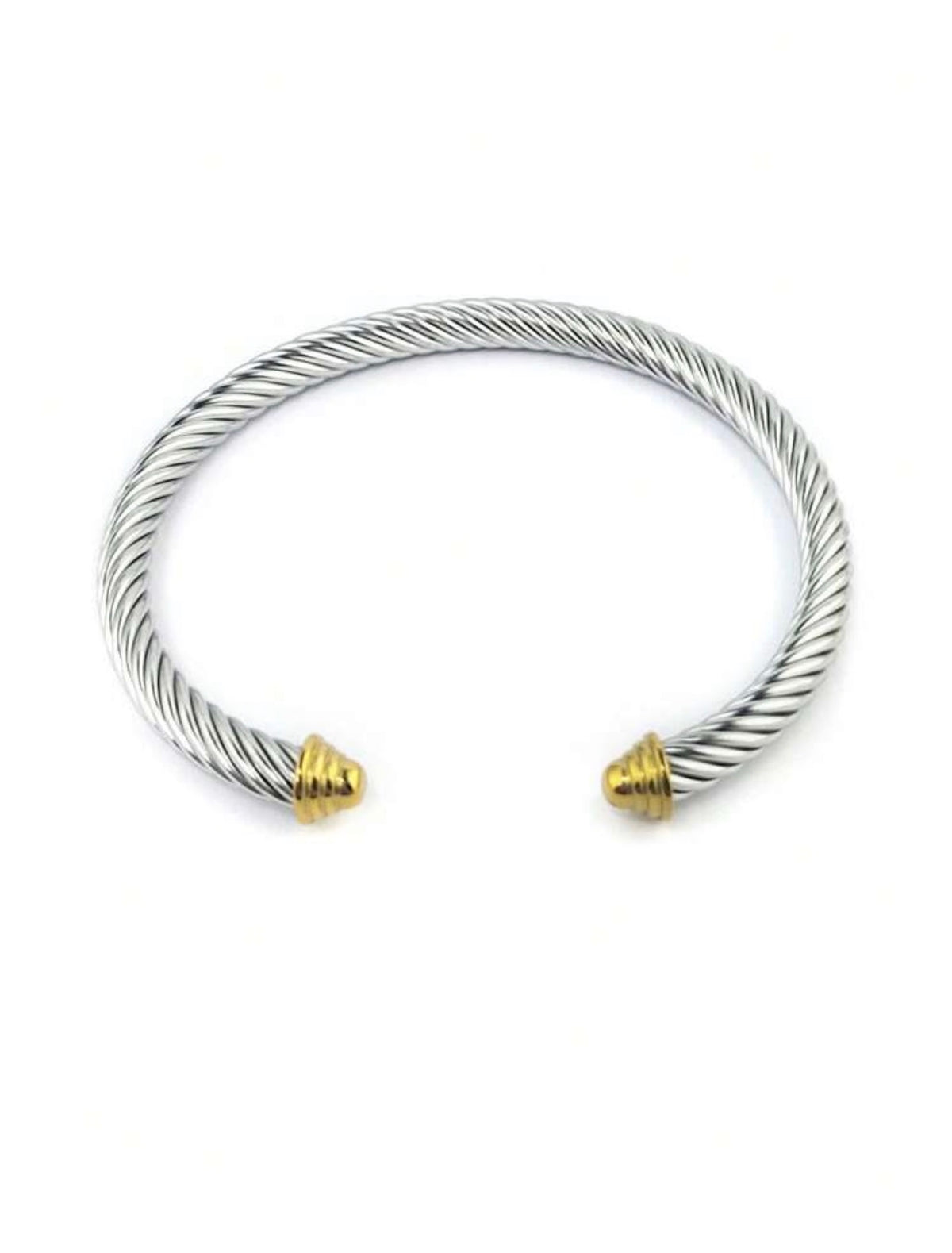 Cable Cuff – Two-Tone