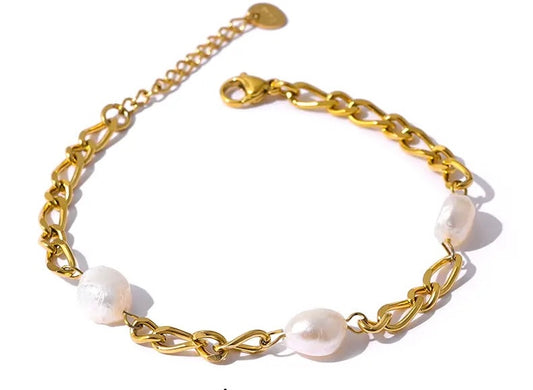 Bennet Pearl Chain Bracelet