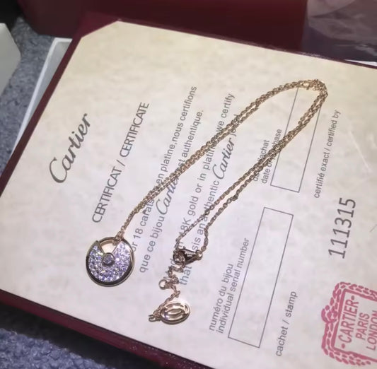 Cartier Necklace 925 Sterling Silver