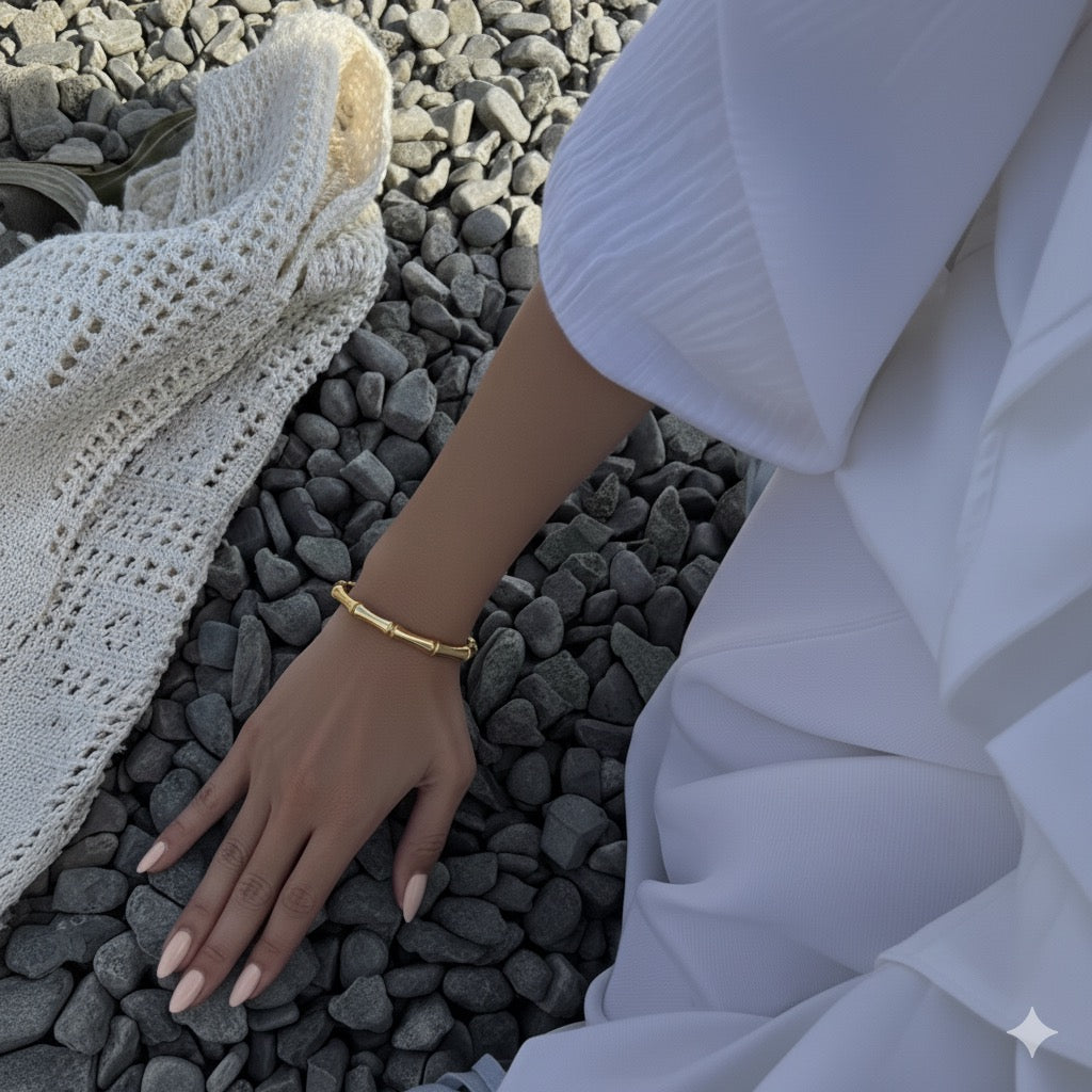 Baylor Bamboo Bangle