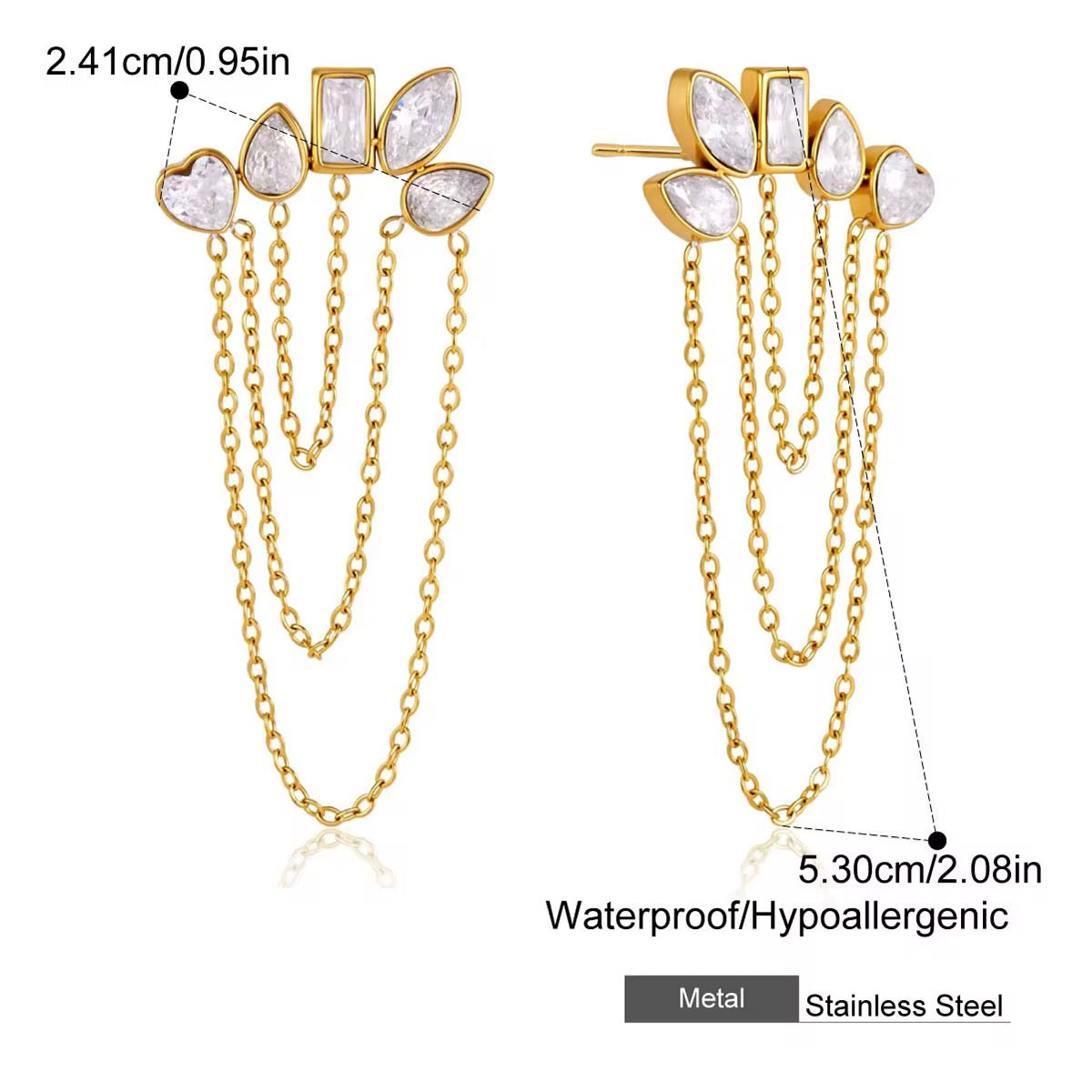 Dia Earrings