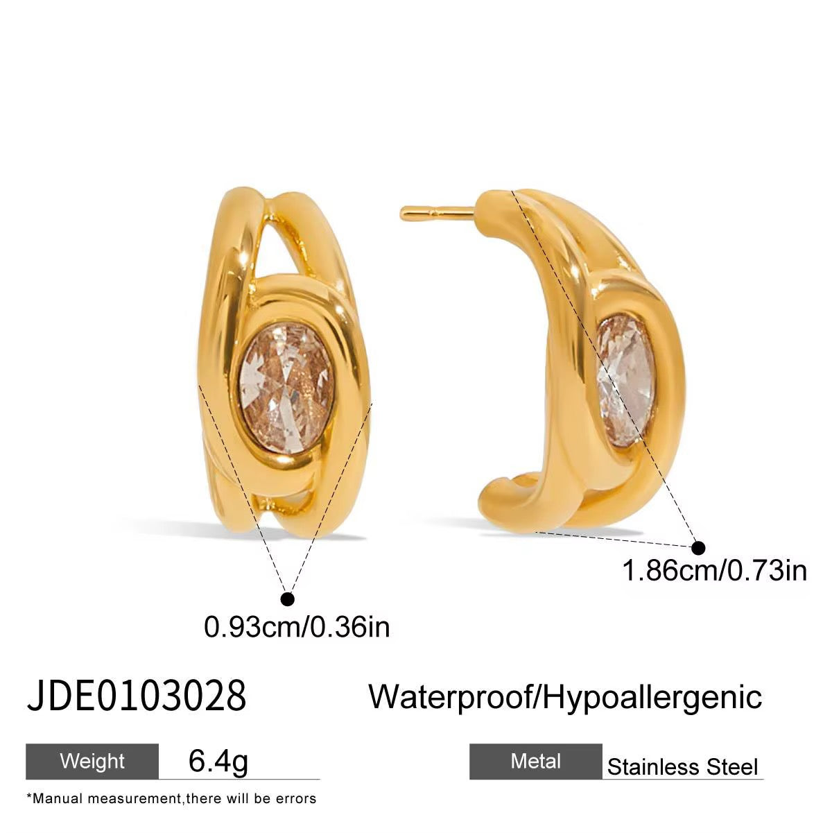 Amber Earrings