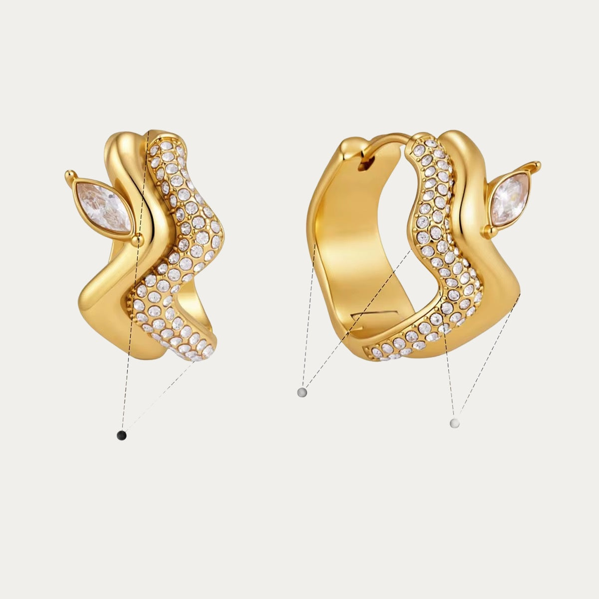Marquis Earrings