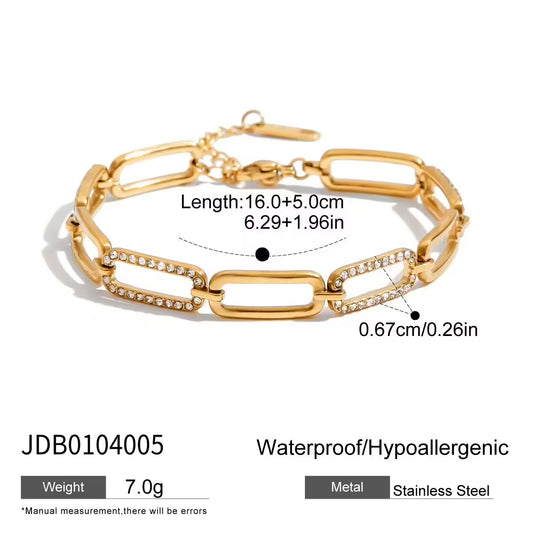 Square Chain Bracelet