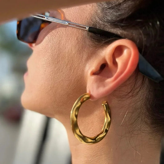 Vetro Hoops Earrings