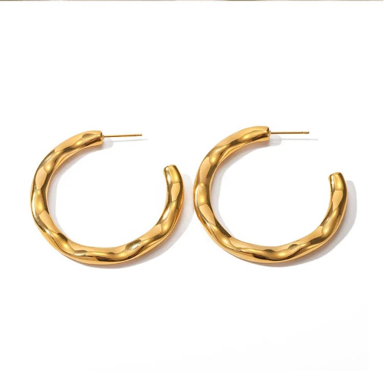 Vetro Hoops Earrings