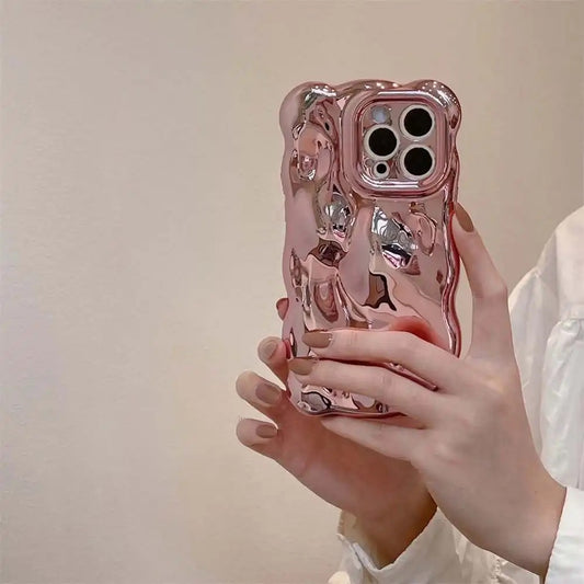 PINK BUBBLE IPHONE CASE