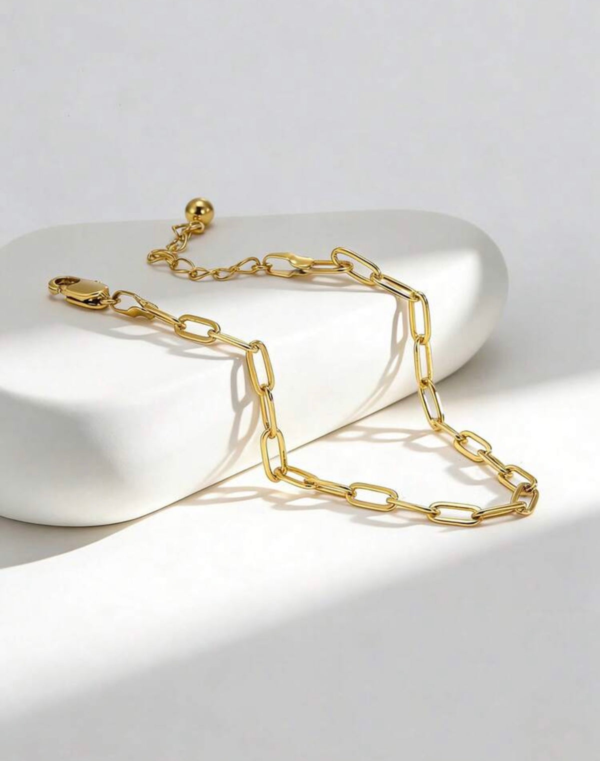 Paperclip Chain Bracelet