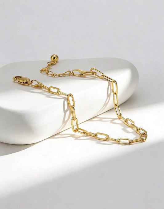 Paperclip Chain Bracelet